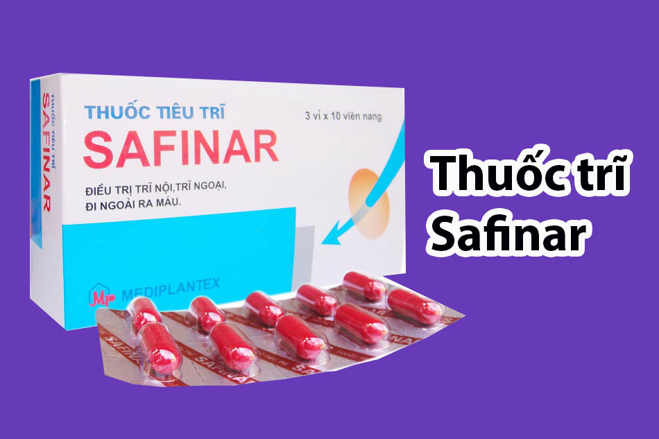 Thuốc trĩ Safinar