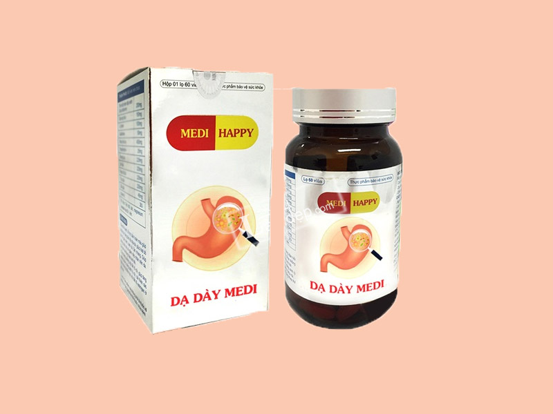 [Review] Thảo dược trị đau dạ dày Medi Happy-100% tự nhiên-Xua tan nỗi lo đau dạ dày