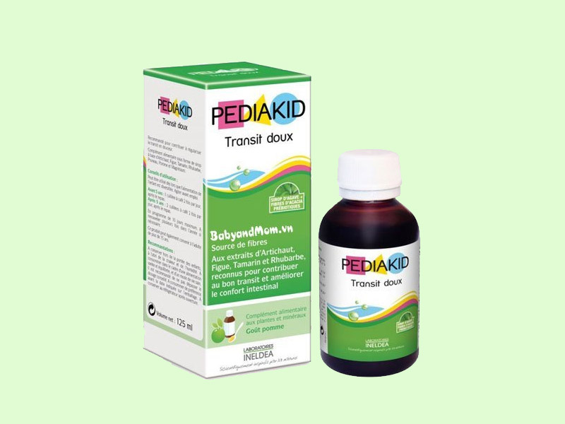 [Chia sẻ] Siro chống táo bón Pediakid Transit Doux của Pháp có tốt không?