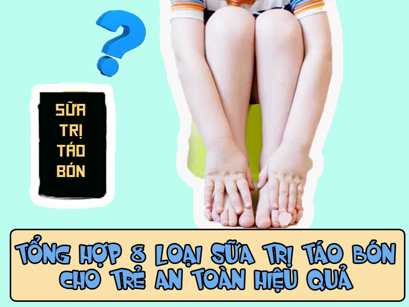 sữa trị táo bón