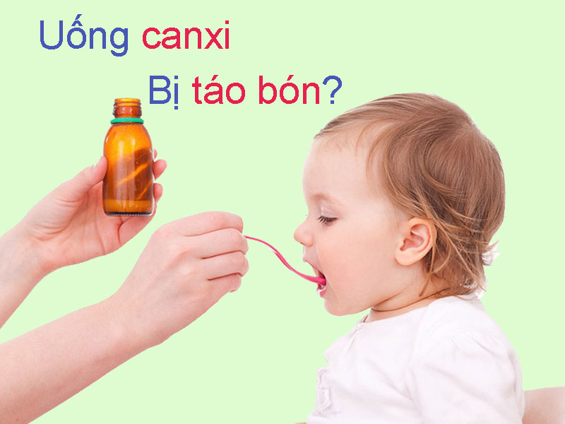 [Chia sẻ] Trẻ sơ sinh uống canxi có bị táo bón không? Cách khắc phục tình trạng táo bón